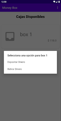Money Box Screen 2