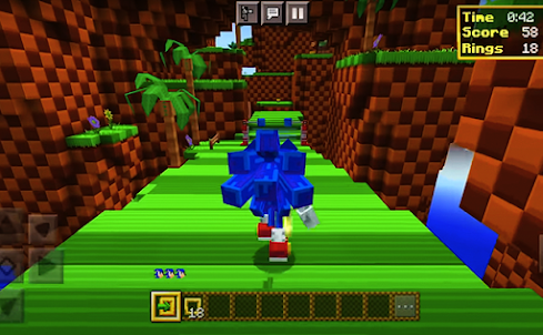 Sonik Hedgehog Minecraft Skins