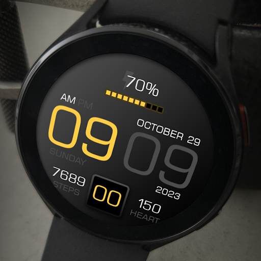 Key083 Digital Watch Face screenshot 8