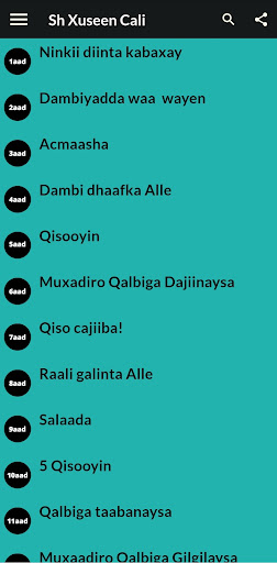 Sheekh Xuseen Cali Jabuuti Screenshot 4 - AppWisp.com