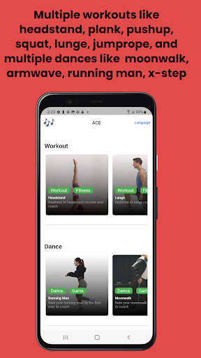 ACE: dance and workout coach Screenshot 3 - AppWisp.com