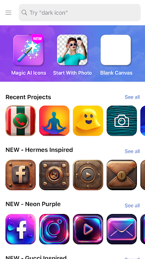 Screenshot of App Icon Maker Pro
