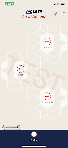 Android application LETH Crew Connect screenshort
