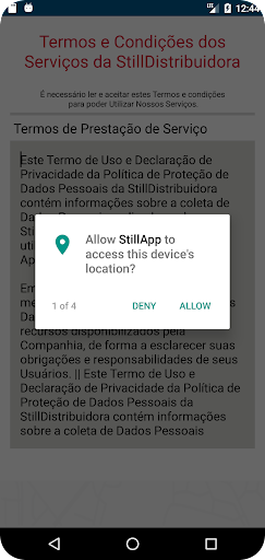 Android application Still Rtc Rastreador screenshort