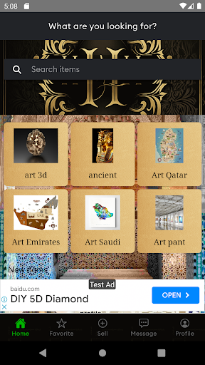 Android application Hanaee screenshort