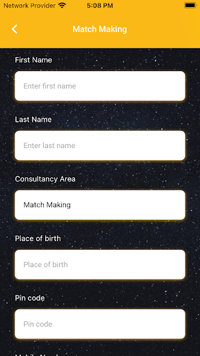Glisten Astrology Screen 3