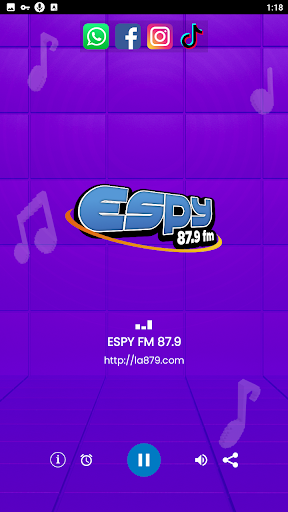 ESPY FM 87.9 Screen 2
