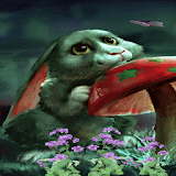 Cute Rabbit Live Wallpaper icon