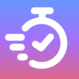 Time management, time tracker icon