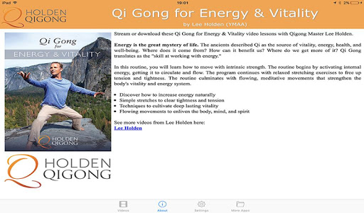 Qi Gong for Energy & Vitality Screen 3
