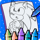 Soni Coloring Blue Hedgehogs 1.4