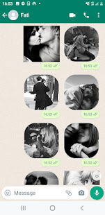 Couple Romantic Kiss Stickers version 1 APK screenshots 14
