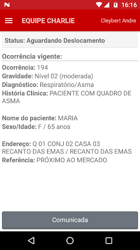 SAU Equipes Screen 2