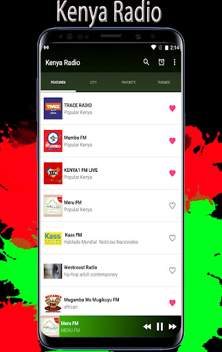 Android application Kenya Radio screenshort