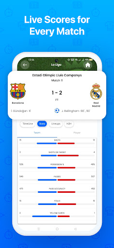 FutbolHolic - Live Scores Screen 3