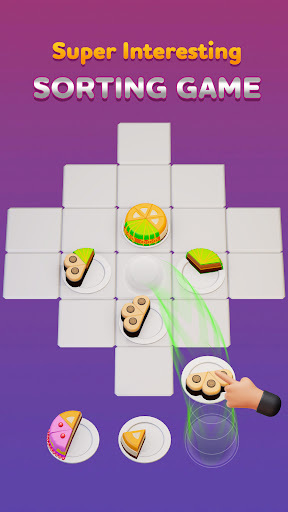 Android application Cake Sort 3D Puzzle Game screenshort