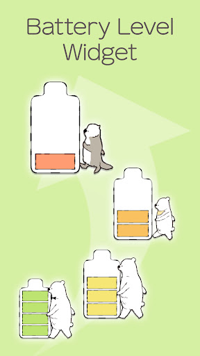 Battery widget Shirokuma-Days Screen 2