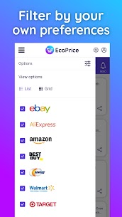 EcoPrice – Amazon, Ebay & Aliexpress comparison 2