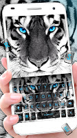 screenshot of Fierce Tiger Eyes Keyboard The