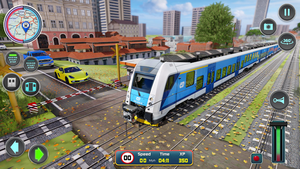 City Train Driver- Train Games banner