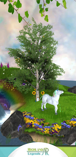 Android application HighlandAR LEGENDS screenshort