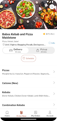 Babos Kebab And Pizza Screen 3