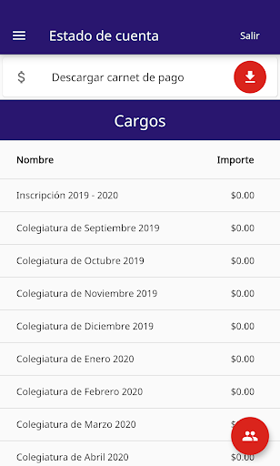 Android application American School Nogales screenshort
