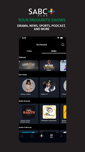 SABC+ Screen 2