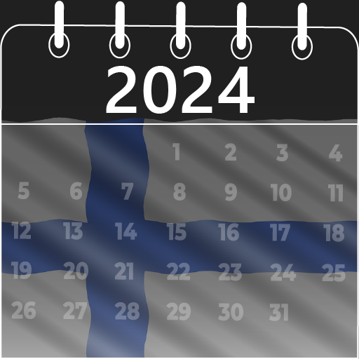 finland calendar 2024 logo