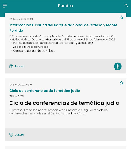 El Pueyo de Araguás Informa Screen 2