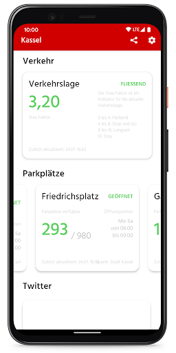 Kassel App Screen 2
