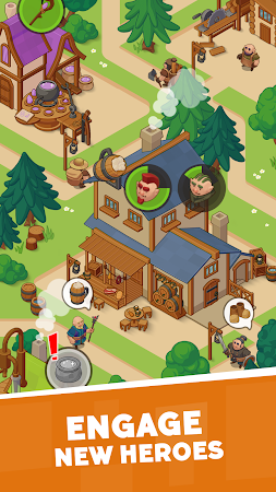 Game screenshot Hero Village: Idle Tycoon rpg hack
