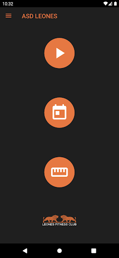 Android application ASD Leones screenshort
