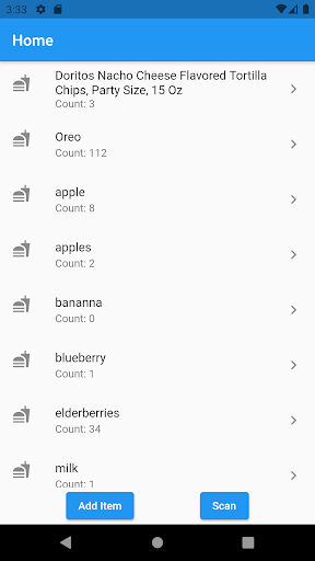 My Pantry Screen 2