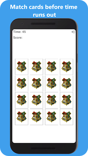 Memory Game Harry Screen 2