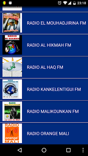 Radio Mali Screen 2