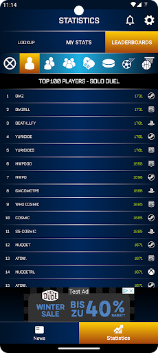 Pocket League Screen 3