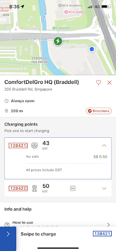 CDG ENGIE EV Charging Screen 2