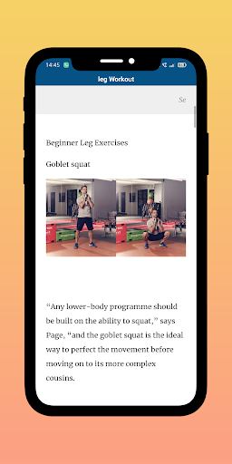 Leg Workout : Gym Exercises Screen 2