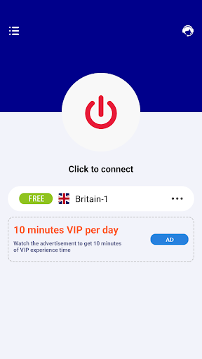 Android application VPN United Kingdom - Fast VPN screenshort