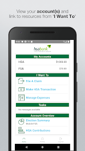 HSA Bank Mobile  screenshots 1