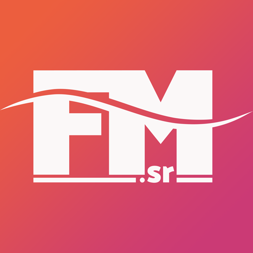 FM.sr Official Suriname Radio logo