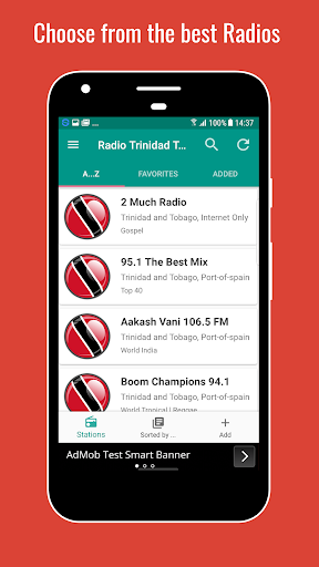 Android application Radio Trinidad & Tobago screenshort