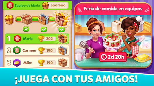 Screenshot 7 Cook & Merge: Juego de cocina android