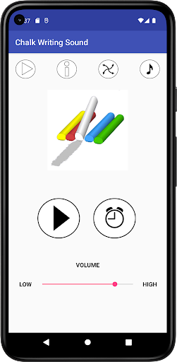 Android application Chalk Writing Sound screenshort