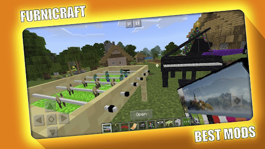 Screenshot 1 Furnicraft Decoration Mod for  android