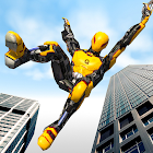Flying Robot Hero vs Crime City Aliens:Rescue Game 1.3