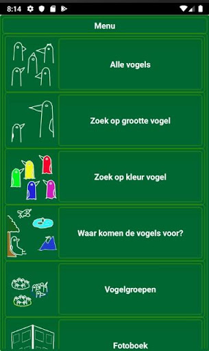 Vogels in Nederland Screen 2