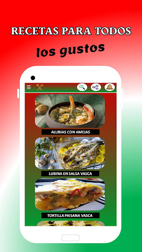 Recetas vascas caseras Screen 3
