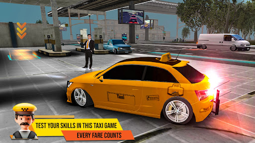 Taxi Simulator 2023: Taxi Game Screen 2